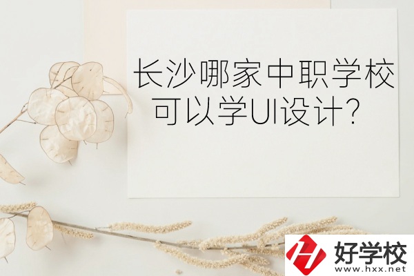 長(zhǎng)沙哪家中職學(xué)?？梢詫W(xué)UI設(shè)計(jì)？